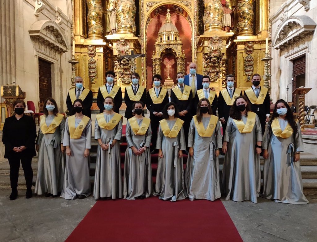 Arrancamos este año participando en la Eucaristía y Acto Académico de la Apertura del Curso 2021-2022 🎓

Iglesia del Espíritu Santo ‘Clerecia’ - Universidad Pontificia de Salamanca <a href="/upsa/">UPSA</a>