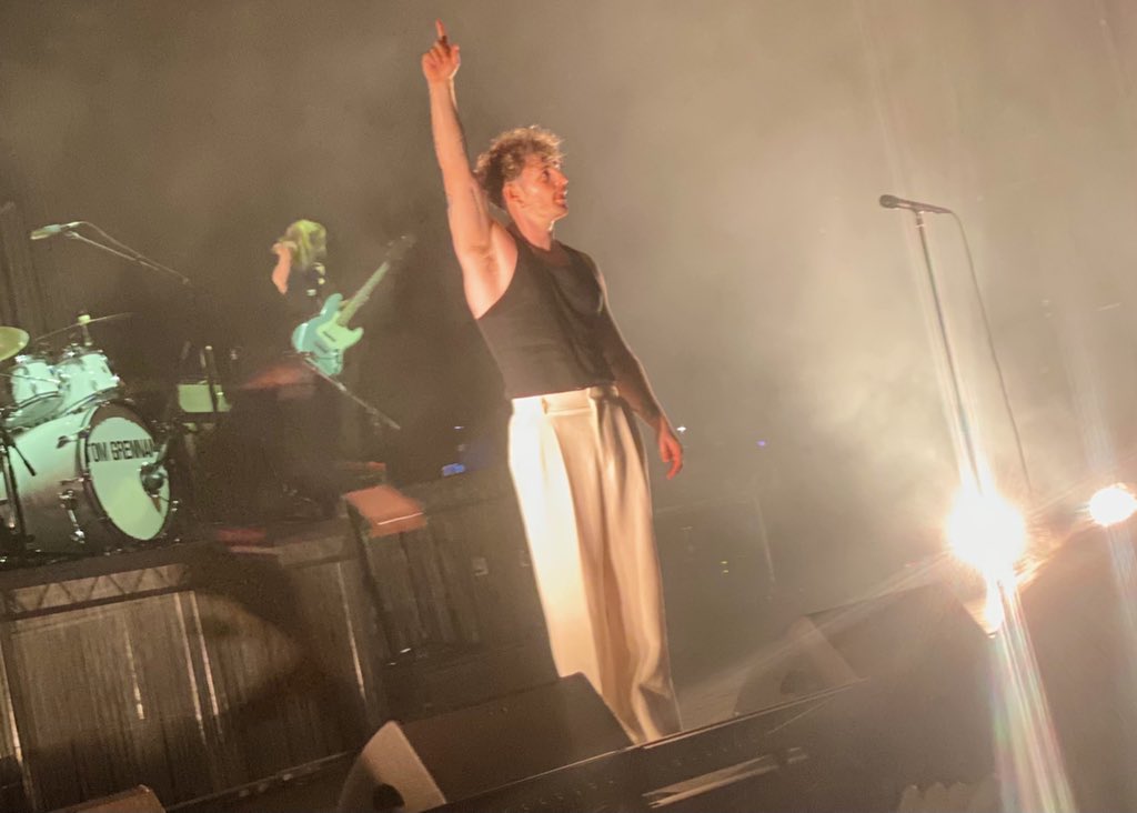 IanOrton2's tweet photo. Magic stuff from Tom Grennan @O2ApolloManc last night 🕺🏽🙌🏽 https://t.co/969ChTsPjN