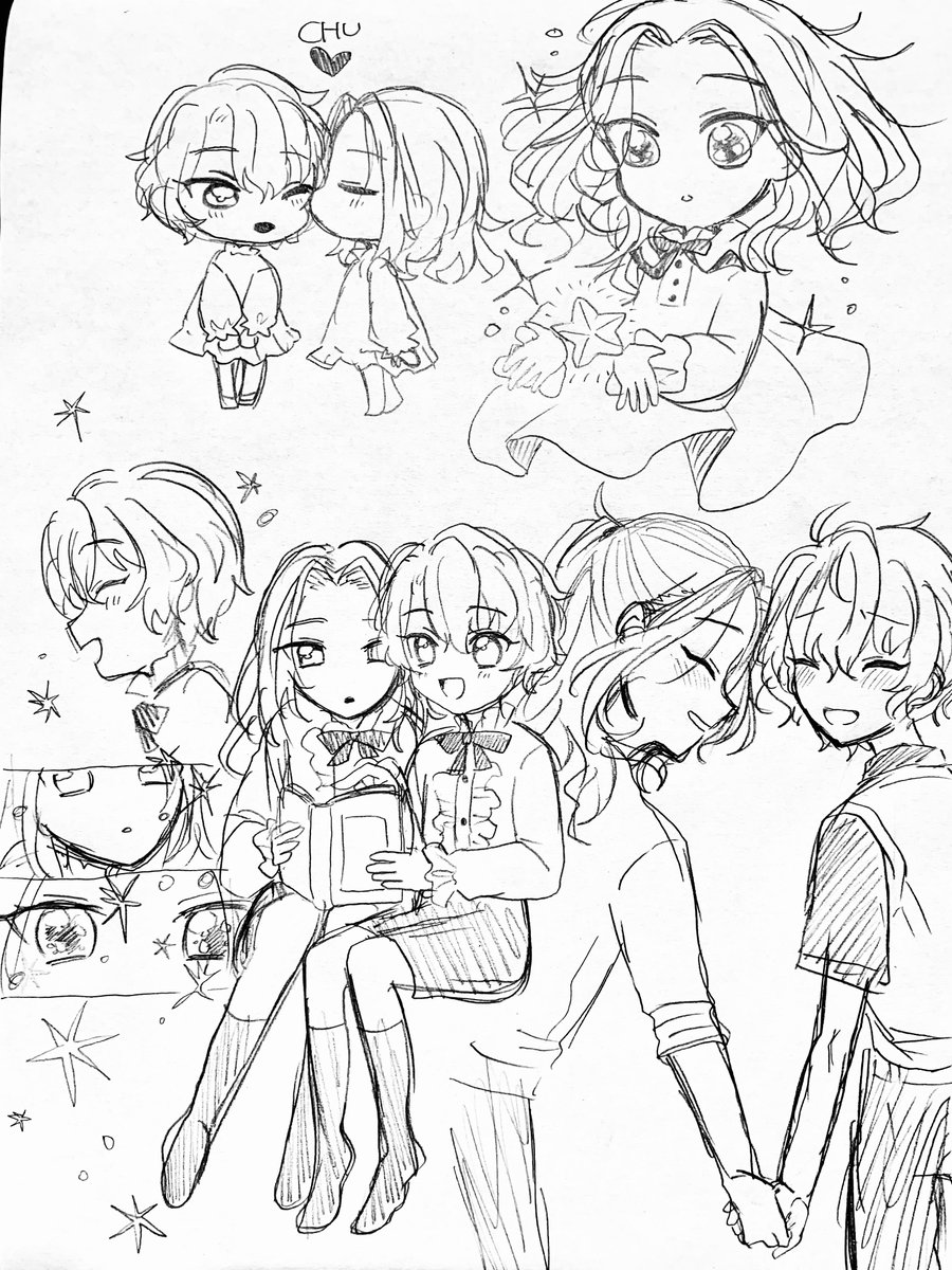 なぎひよ らくがき 
