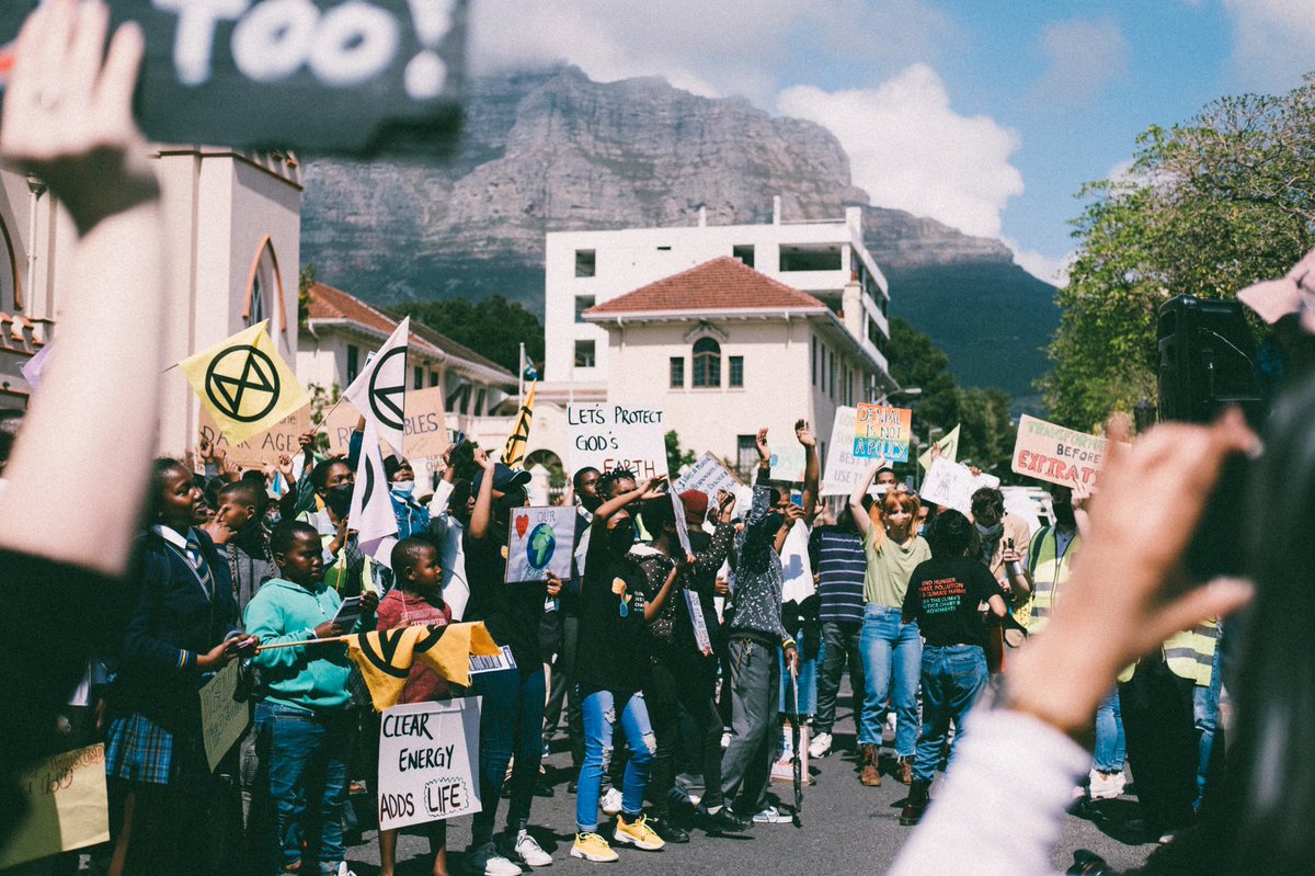 Climate Strike in Cape Town #UprootTheDMRE #UprootTheSystem #ClimateStrike