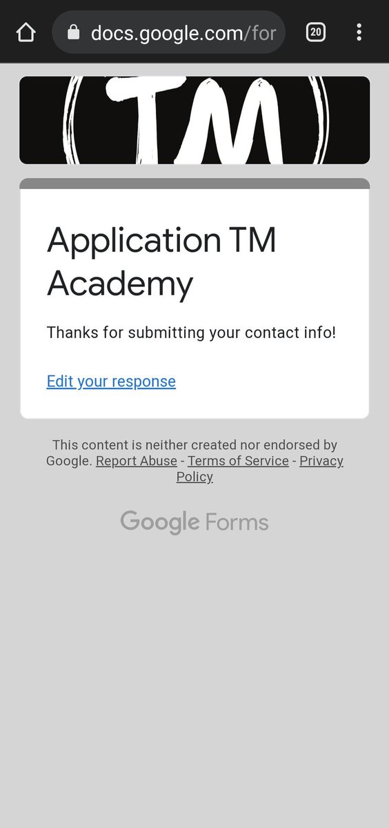 Sofia_dapers's tweet photo. @TMGamingAcademy Done fill up sir. Still hoping to be chosen as one of your scholar ❤️ https://t.co/Y3pDq4iXbl