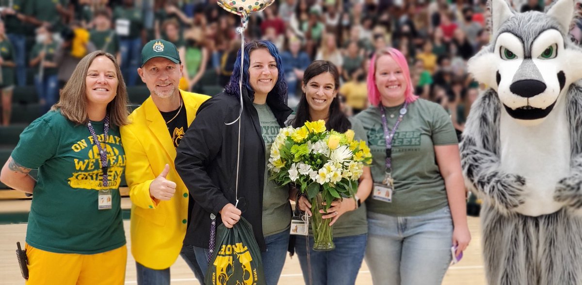 Congratulations to Cassie Adley, our 21-22 Teacher of the Year! #TheCoyoteWay
