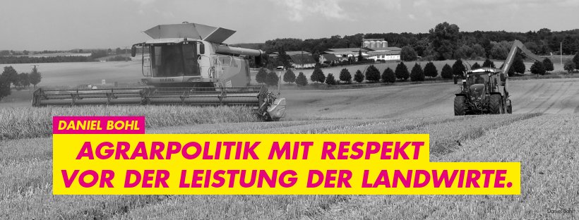 DanielBohlMV's tweet photo. Mein Wunsch für die nächste Wahlperiode im Bund und in #MV.
Das gelingt u.a. durch #Folgenabschätzung bei agrarpolitischen Entscheidungen und weniger Ideologie.
#TatenSprechenLassen #vielzutun #btw21 #ltwmv #Agrarpolitik #fdp #fdpmv https://t.co/WnwvZmCrtl