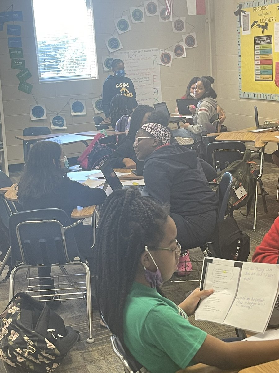 TheSpeducator06's tweet photo. Fun Friday!   Students working and collaborating, teachers actively engaging their students, and Mrs. Bishop enjoying it all!   #LifeHabits #LifeHabitsCoach @Life_OCE @lifeschools https://t.co/ENnbRRo3zd