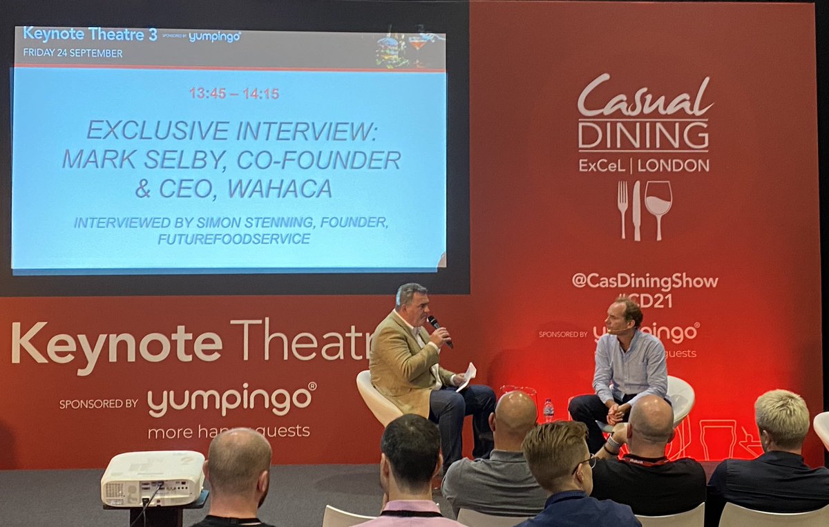 Really interesting talk from Mark Selby <a href="/wahaca_mark/">Mark Selby</a> Co-Founder of <a href="/wahaca/">wahaca</a> on how he sees tech playing an important role in Wahacca’s future, but only where it enhances the customer experience. 

<a href="/CasDiningShow/">Casual Dining - 18 & 19 Sept 24</a>