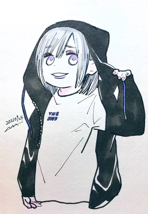 気になってたTHE END Tシャツ!めちゃくちゃ迷ったけど普段使いを考えて白を!!いっぱい着る☺️10/11お昼までの受注販売→ https://t.co/u2nGtKPIgM  #小波 #STARDOM 