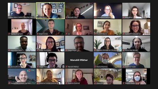 MIRAMcMaster's tweet photo. Today was our first #MIRATraineeNetwork meeting of the 2021-2022 school year! So great to see returning trainees and new faces too. Looking forward to a year of #agingresearch with these rising stars.

CC: @michelleyxmei @brad_currier @Cass_DAmore @Shera_hk @rebecccacorreia https://t.co/6GvxdXkomY