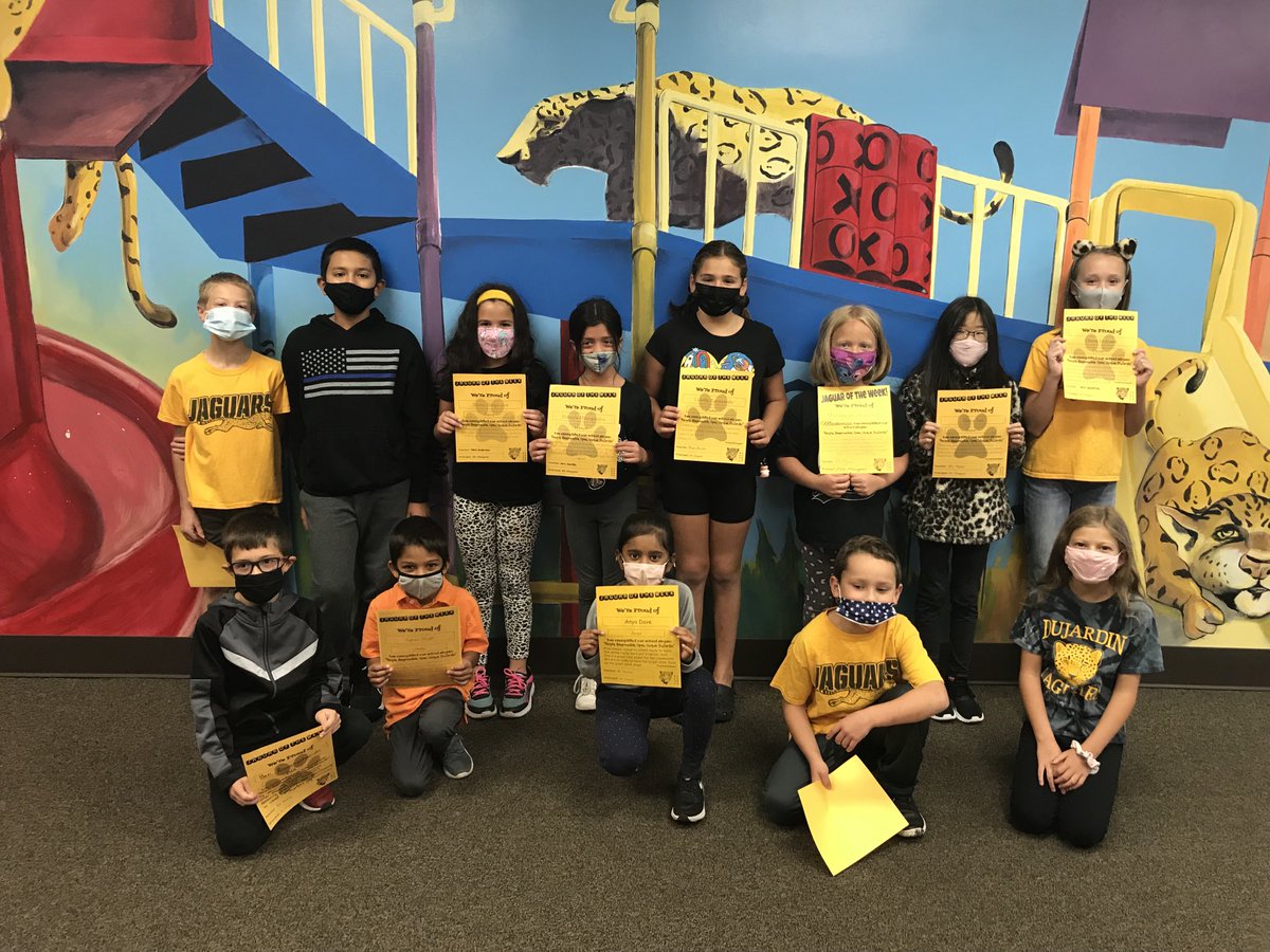 What a fantastic group of Jaguars. Thanks for being awesome. #JaguarsOfTheWeek #LeadLikeAJaguar