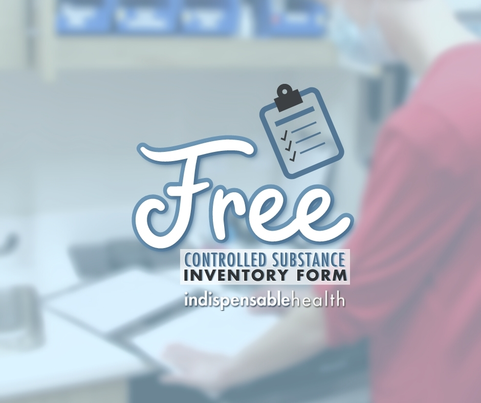 IndispensHealth's tweet image. ✨ It&apos;s #FreeToolFriday! Today we&apos;re sharing an inventory form for #managers to keep track of the controlled substances within the #PharmacyDepartment. Receive a FREE #InventoryForm to maintain compliance for #ControlledSubstances below 👇

💻 bit.ly/IH_FreeControl…