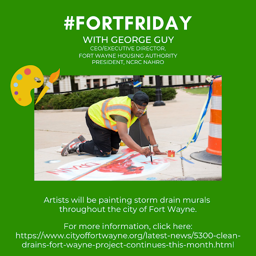 gguyfwha's tweet photo. #FortFactFriday: Clean Drains Fort Wayne merges culture and the environment to remind everyone they play a role in protecting our waterways. This month, they will be painting drain holes throughout the city, so be sure to keep an eye on them: https://t.co/s4Km3xO5CP
#FortWayne https://t.co/9ZbdCCFYcZ