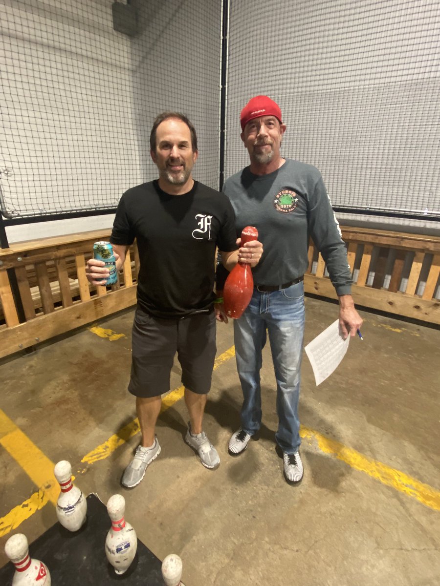 FowlingIndy's tweet photo. League night #1! Many bonks, a few strikes and a hell of a time!! #FowlOn! https://t.co/LKUbLzzIvk