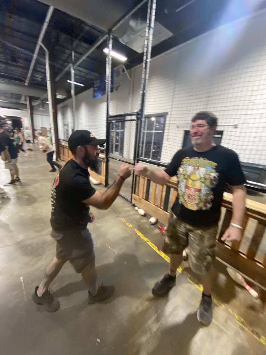 League night #1! Many bonks, a few strikes and a hell of a time!! #FowlOn!