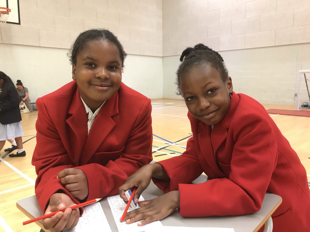 GodstoweMaths's tweet photo. These Form 2 Mathematicians are having great fun at this afternoon’s Maths Challenges. Thanks to @DaveniesSchool for hosting! https://t.co/oyrX5M1Olf