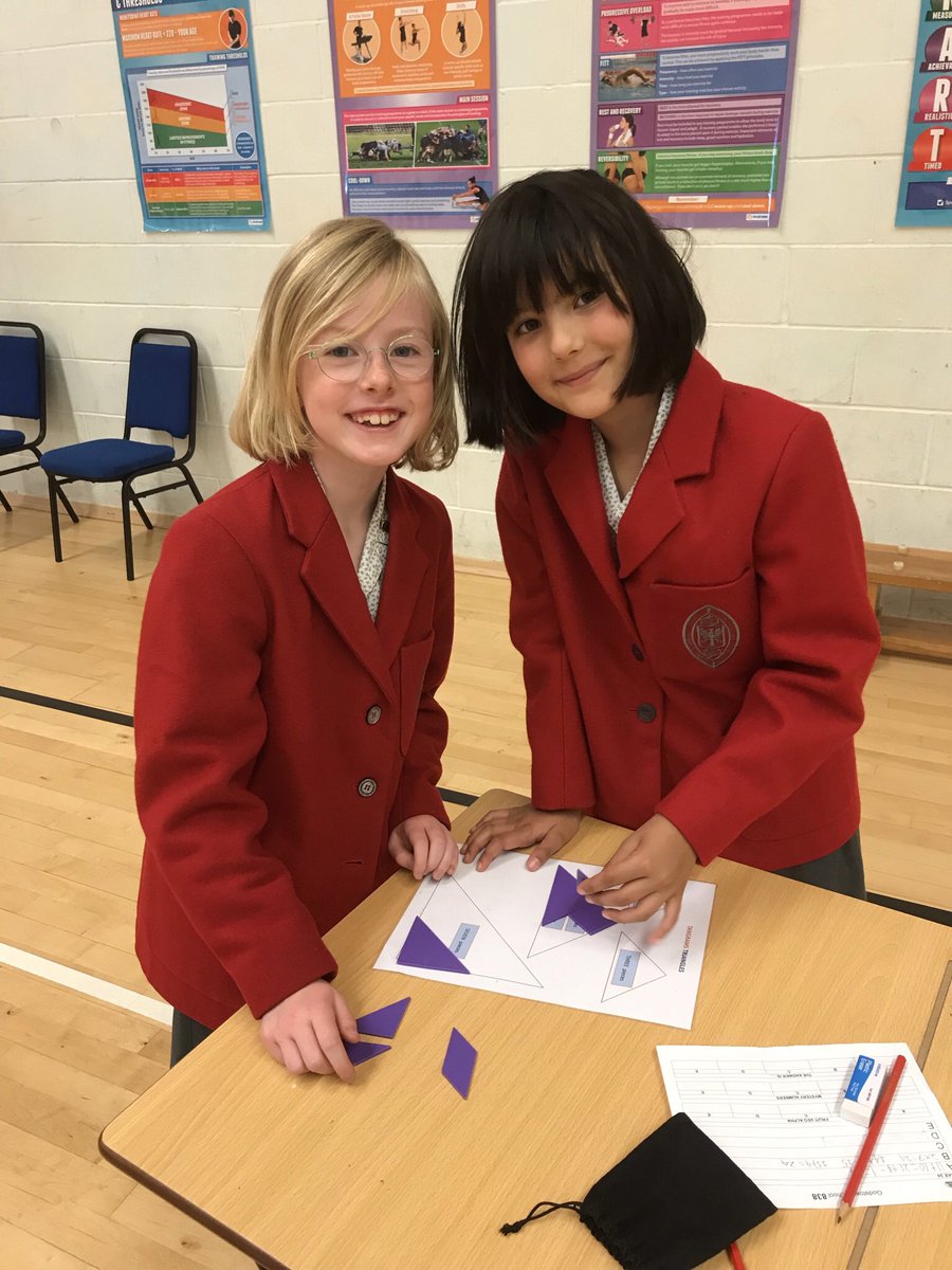 GodstoweMaths's tweet photo. These Form 2 Mathematicians are having great fun at this afternoon’s Maths Challenges. Thanks to @DaveniesSchool for hosting! https://t.co/oyrX5M1Olf