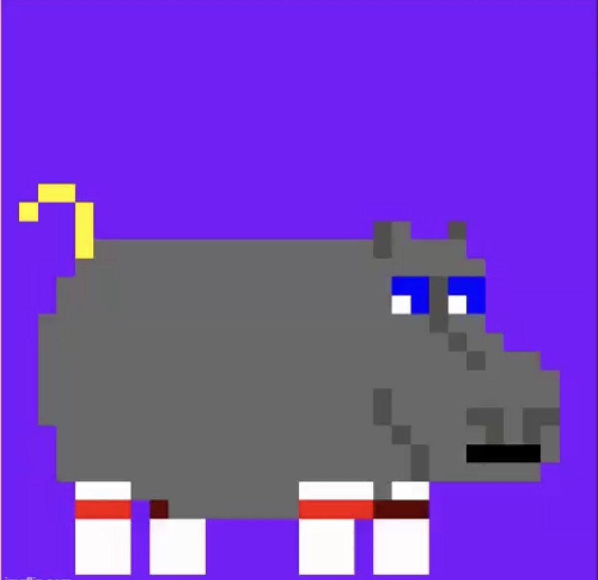 PixelHippos's tweet photo. To celebrate the upcoming launch of #PixelHippos on the ETH Blockchain, we are giving away a pixel hippo with the rare blue eyes😍

1. Follow us @PixelHippos 
2. ❤️ and RT
3. Tag your hippo homies

Giveaway will end at 200 followers or on 9/29!

#PixelHippos #NFT #NFTGiveaway https://t.co/m5nNr43Le5