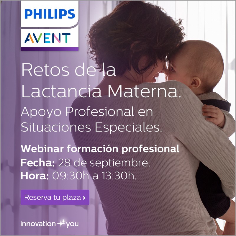 El próximo martes, 28 de septiembre, realizaremos un encuentro digital profesional sobre Retos de la lactancia materna (apoyo profesional en situaciones especiales). Registro para profesionales, aquí: to.philips/6013J6Xu1

#webinar #lactancia #philipsavent