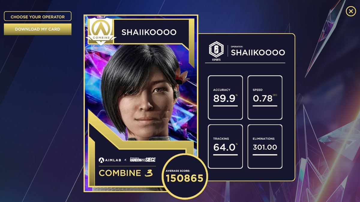 aimlab's tweet photo. Not saying @teamoneesports can't beat @Shaiiko_'s score in our #BuildingDefense Combine, but not, not saying it 👀 https://t.co/61f8pVNypa