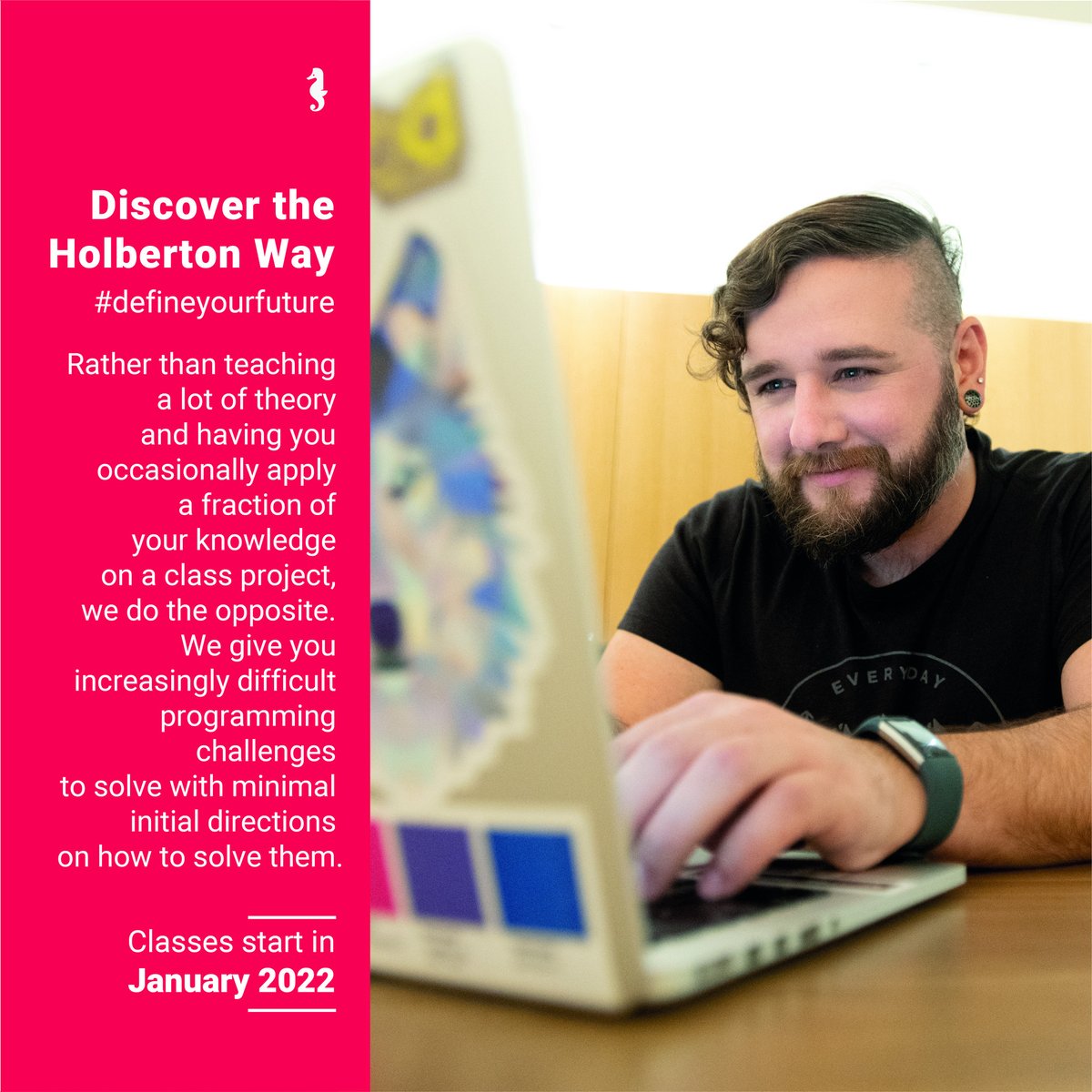 There's also no cost to apply.

ACT TODAY 👇👇
jo.my/holberton-alba…

#defineyourfuture #softwaredevelopers #programming #womanintech #womenengineers #womanentrepreneur