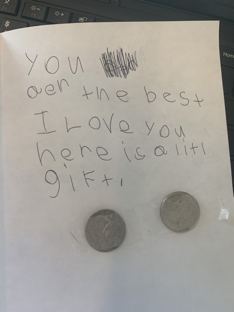 NancyCastle321's tweet photo. Ya gotta love 2nd graders! #payday @steveglaize https://t.co/2Ab6yGLWpn