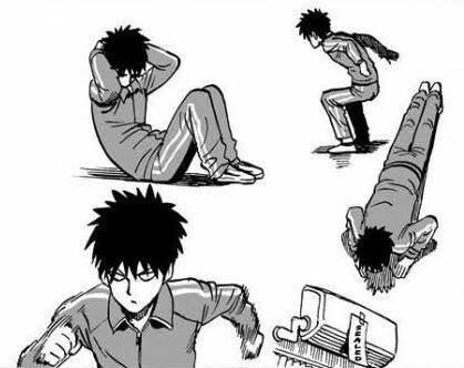 FalcorStore's tweet image. E ai, já se exercitou hoje? :] #Saitama