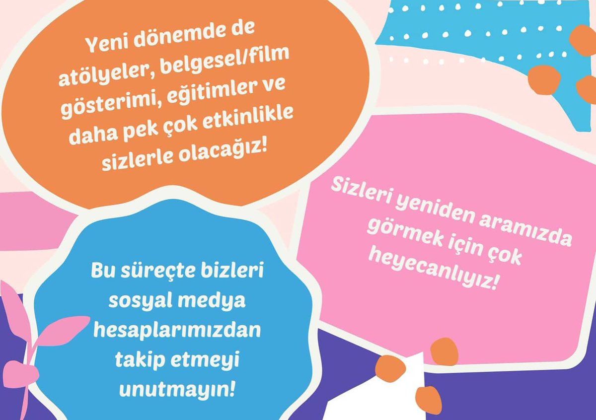 baugender's tweet photo. Herkese merhaba, BAU Toplumsal Cinsiyet Eşitliği Çalışmaları Kulübü olarak 2021-2022 döneminde de sizlerleyiz! Yeni eğitim-öğretim döneminde tüm BAU'lulara başarılar dileriz. 😊🍀🌸
#birliktedahagüçlüyüz #bettertogether https://t.co/oBhiKRGMsK