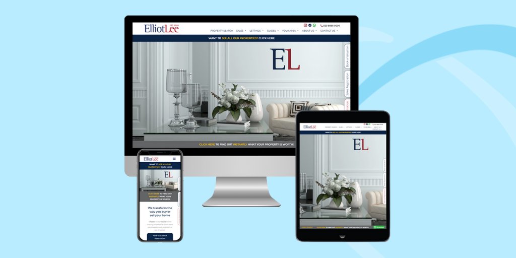 A cleaner, more homely #websitedesign for <a href="/ElliotLeeAgent/">sales@elliotlee.co.uk</a> 🏠
Find out more in our #portfolio:
pivotalmarketing.co.uk/portfolio/elli…