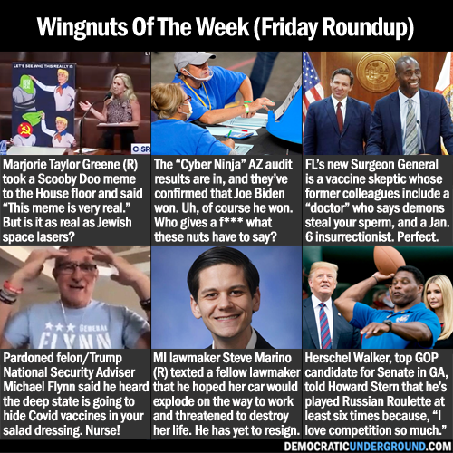 demunderground's tweet image. Wingnuts of the Week! democraticunderground.com/1017683435 #Wingnuts #RepublicansAreTheProblem