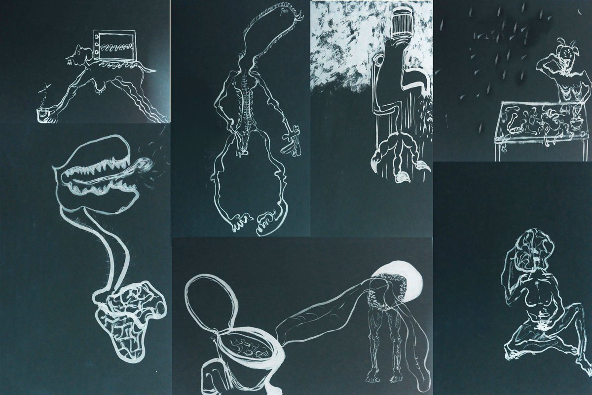 ShwetaNFT's tweet photo. Hi everyone, this is my new 20 ink drawings collection 1/1 frame listed @opensea titled "Stories of Anxiety", with floor price 0.1 eth. Please support friends, RT, Like and comment...

https://t.co/1A3fyOUSX4 https://t.co/YVEMF1wvwd