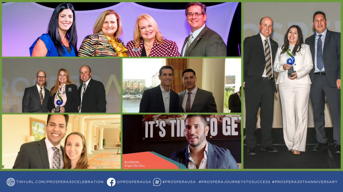 ProsperaUSA's tweet photo. It is an honor to be part of the #JourneystoSuccess of past Prospera Success Stories honorees. Thank you @eSmartRecycling, @ShadeFLA, @Jiracor, @pezcoaqua, @Hispafam, and @Burbowl for joining our virtual celebration. https://t.co/b9JRahB0J6