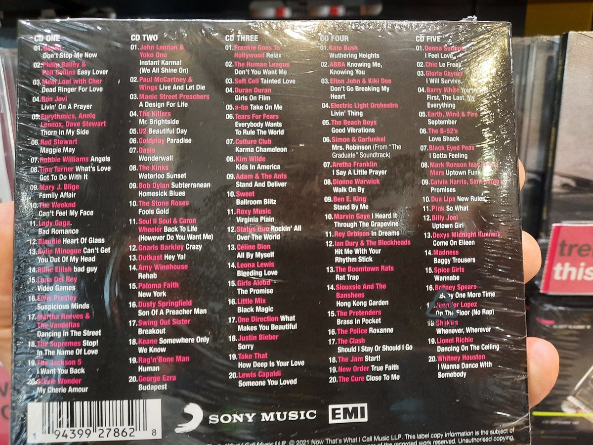 hmvManchester's tweet photo. It's here the best Now album in the world ever!!(Not the title!!)

NOW hmv out now on exclusive Cd and it's mega limited!!!

#nowhmv100 #oink https://t.co/zqxOTf49Ih