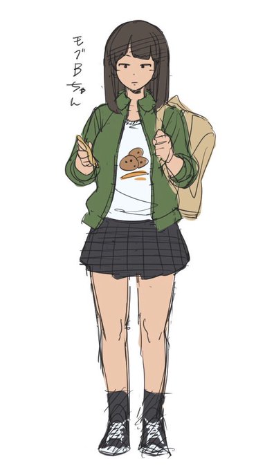 モブBちゃん キャラデザ 