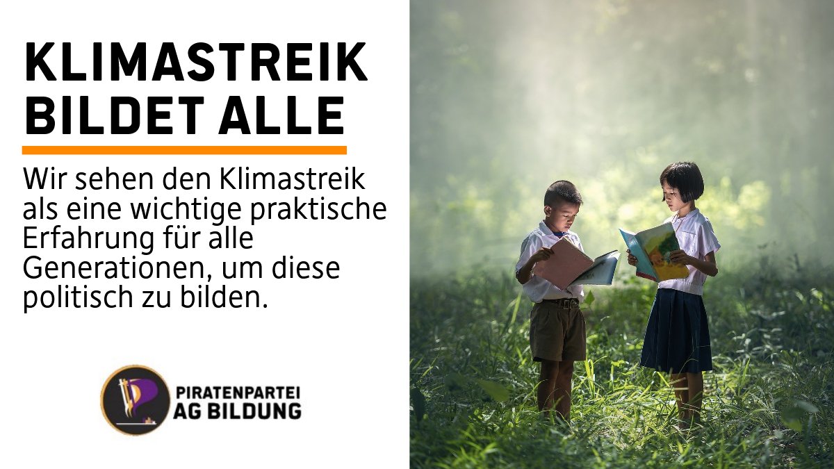 Klimastreik Bildet alle
Wir sehen den Klimastreik als eine wichtige praktische Erfahrung für alle Generationen, um diese politisch zu bilden.