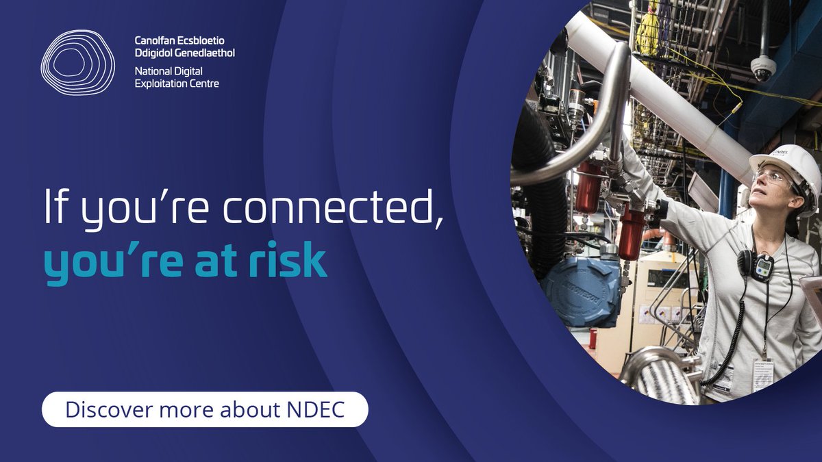 ThalesNDEC's tweet photo. Connectivity is a central feature of Industry 4.0, yet if poorly implemented it can be a major threat to businesses and critical national infrastructure. Follow the link to learn more: https://t.co/XzrpH4PPqK

#NDEC #ResilientWorks #Wales #CyberSecurity https://t.co/fGHmKsSVBv