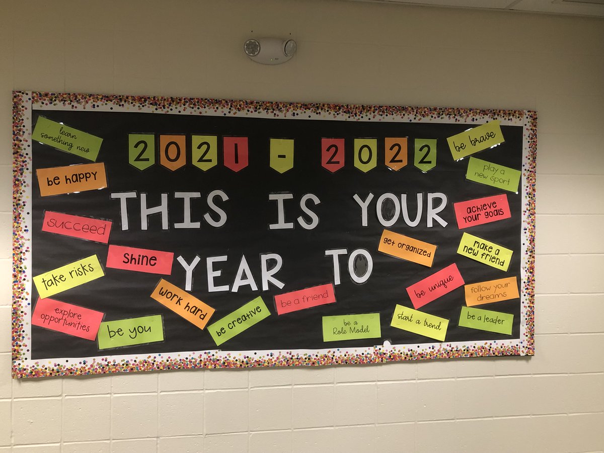 WWUESFarmington's tweet photo. Team L created a board of inspiration of all this year could be. LET'S GO WILDCATS AND MAKE IT AMAZING! #fpsleadingtheway https://t.co/APwA1nRrU1