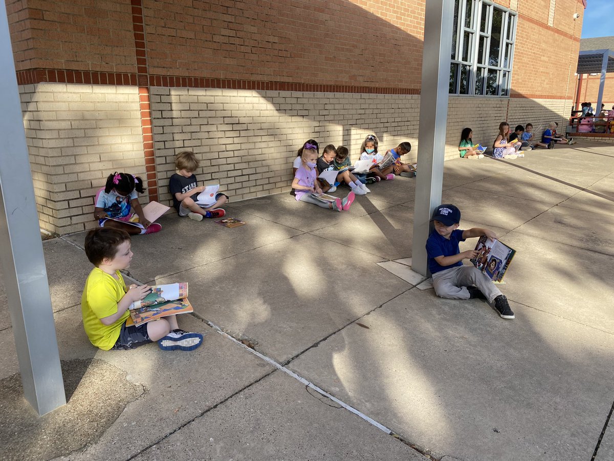 Our first reading drill of the year!  #OpenTheMagic #GESShineOn