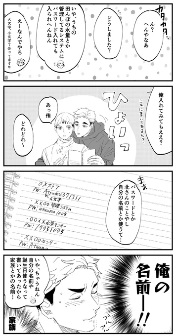 ぱすわーど🔑侑北 