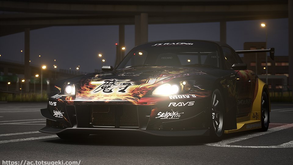 Assetto Corsa】J's Rasing（ジェイズレーシング）S2000 魔王