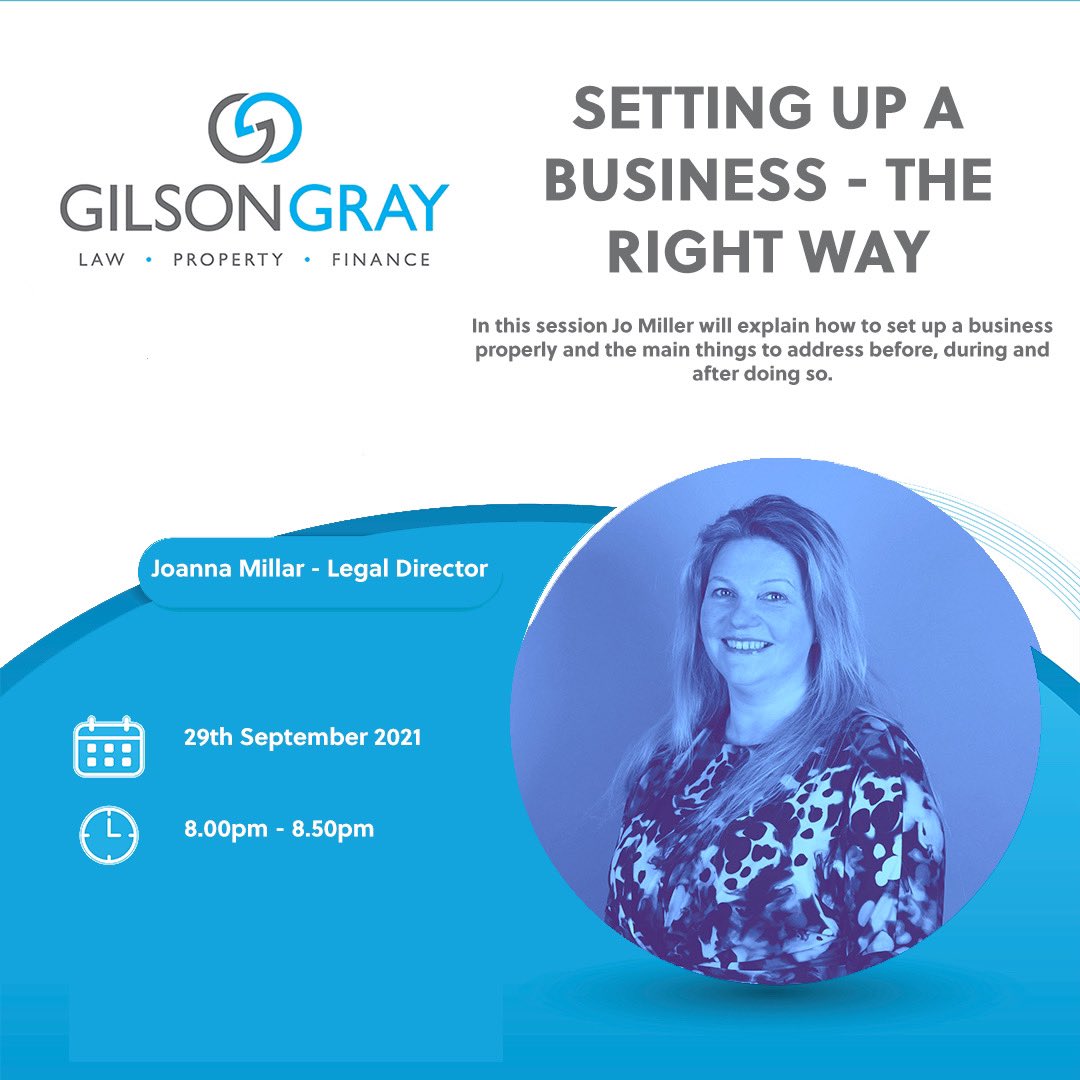 EastLothianLadies (@elothianladies) on Twitter photo Check out our great online event in partnership with <a href="/GilsonGray/">Gilson Gray LLP</a> on Wednesday evening. “Setting up a business - the right way”. Please do spread the word. <a href="/LothianLoop/">Lothian Loop - East Lothian - Scotland</a> <a href="/BGEastLothian/">Business Gateway East Lothian</a> <a href="/elcourier/">East Lothian Courier</a> #eastlothian #eastlothianladies Check out our great online event in partnership with <a href="/GilsonGray/">Gilson Gray LLP</a> on Wednesday evening. “Setting up a business - the right way”. Please do spread the word. <a href="/LothianLoop/">Lothian Loop - East Lothian - Scotland</a> <a href="/BGEastLothian/">Business Gateway East Lothian</a> <a href="/elcourier/">East Lothian Courier</a> #eastlothian #eastlothianladies