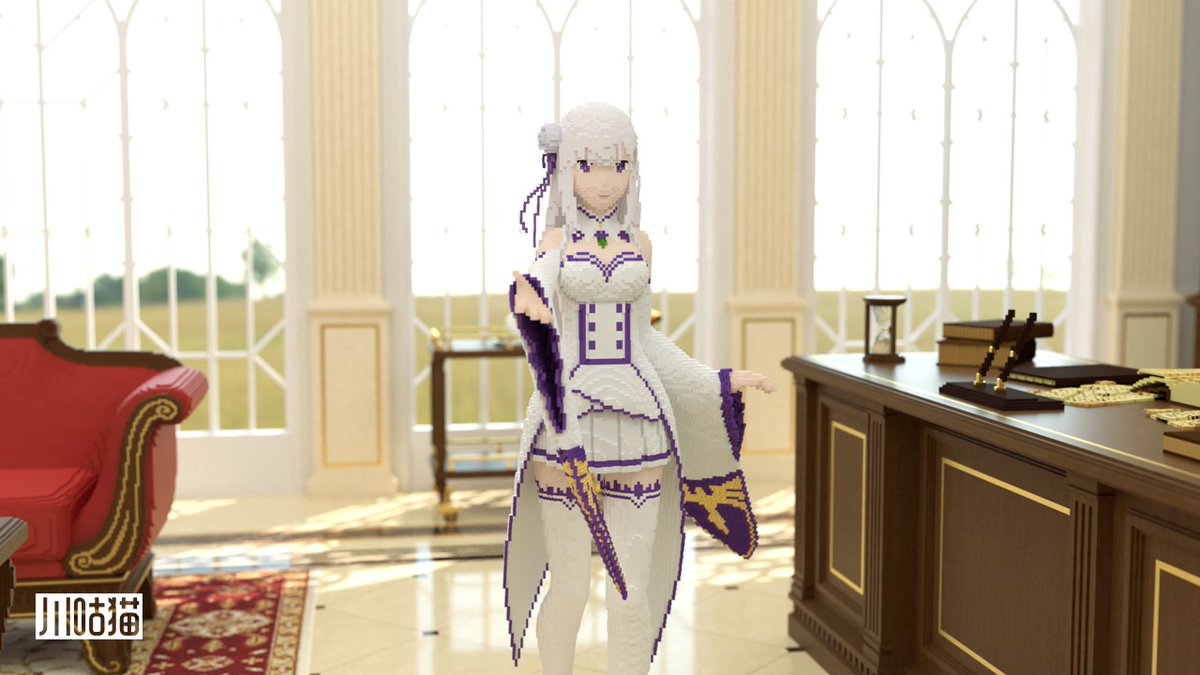 rnscat's tweet photo. Emilia in Minecraft (エミリア)
#minecraft建築コミュ #Minecraft #Minecraftbuilds #マインクラフト  #voxel #voxelart #Rezero #Emilia #エミリア誕生祭2021 #エミリア生誕祭2021 #エミリア #Reゼロから始める異世界生活 #ゼロから始める異世界生活 https://t.co/9PHInEacmQ