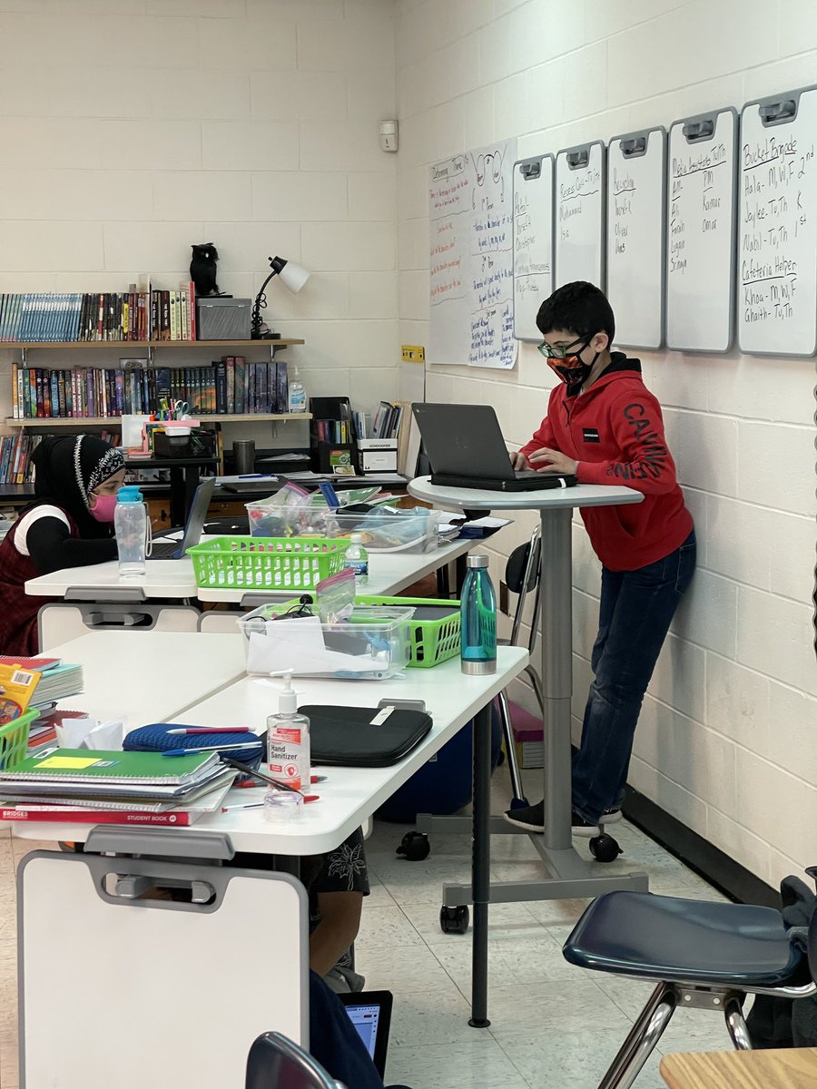 MrsBlazeBecker's tweet photo. Partner math games, alternative seating, a good way to start the day #cridgepride #alternativeseating #stayingsafeandhavingfun https://t.co/BKom5ZyKJD