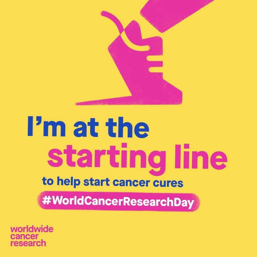 WillCorbett15's tweet photo. This #WorldCancerResearchDay, I’m joining @WorldwideCancer at the starting line to help start new cancer cures. Will you?

Show your support by posting a photo of you at the starting line 💛 https://t.co/VQoO6utsZd
