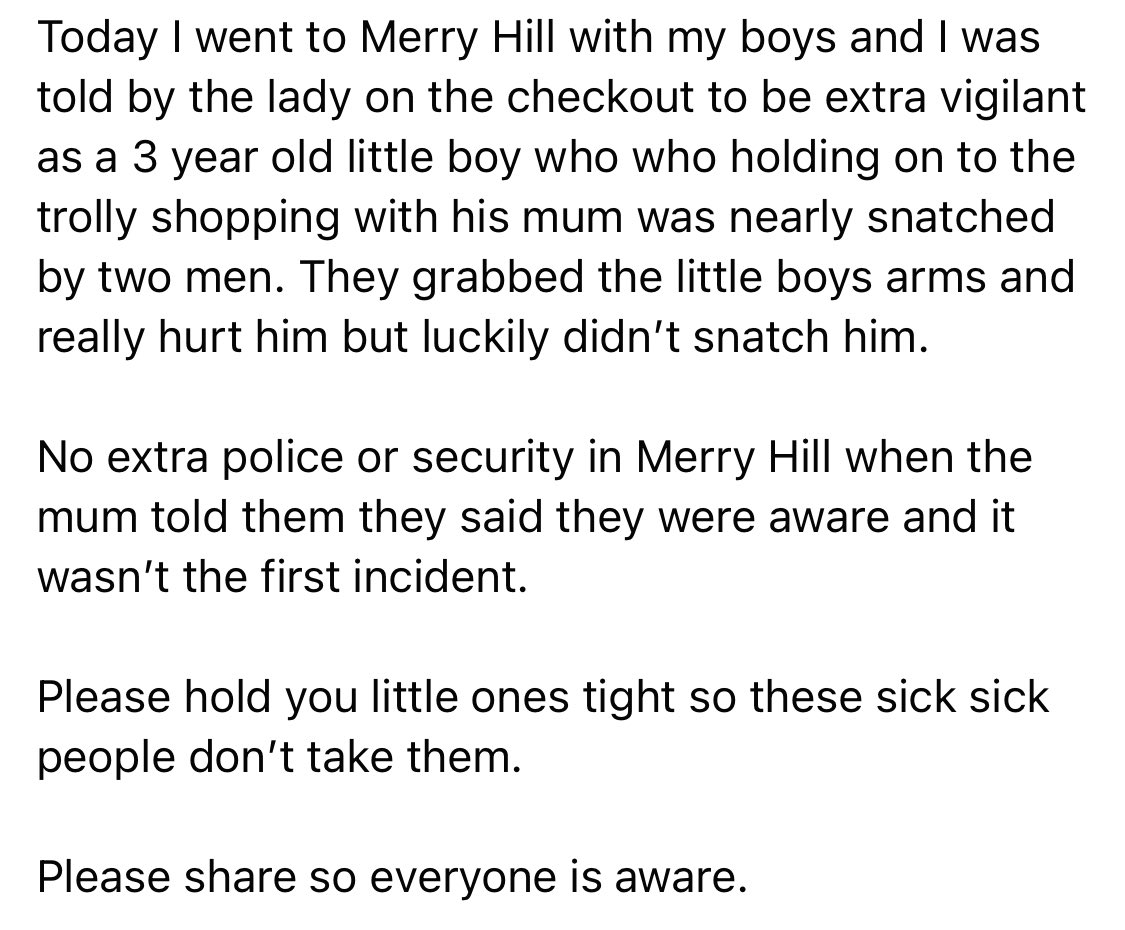 Charlie___x's tweet photo. @mymerryhill #westmidlands #dudley #westmidlandspolice @WMPolice #saveourchildre #COVID19 why isn’t this information being made public and why aren’t there extra police / security patrolling? https://t.co/BJJJgVCKgp