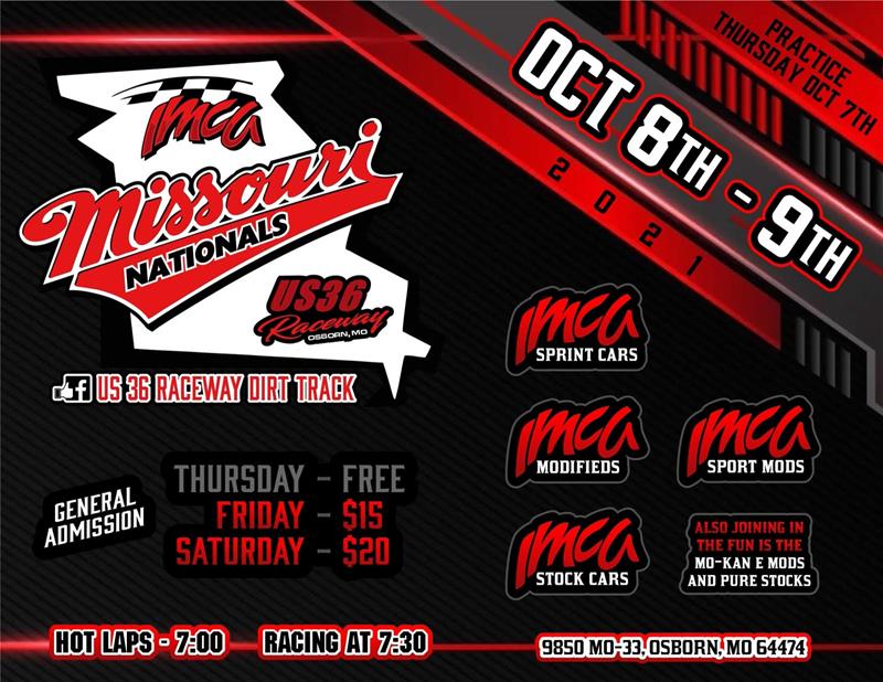 US 36 Raceway IMCA Missouri Nationals Keeps Getting Bigger and Better! us36racewaydirttrack.com/news/?i=97145