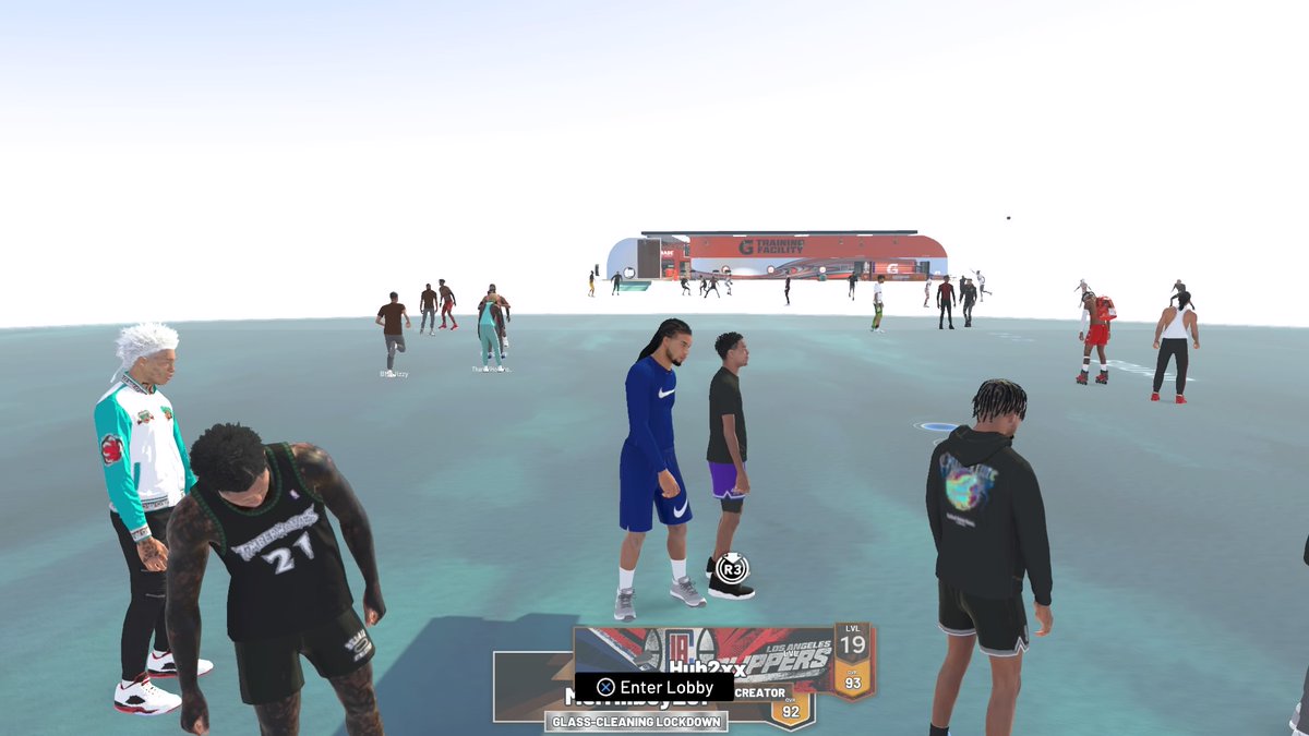 Merrillboy251's tweet photo. @nba2k what the hell is goin on here? Every since the last update, people arent able the rec center at all #PS4share https://t.co/d4yhxSRQjn