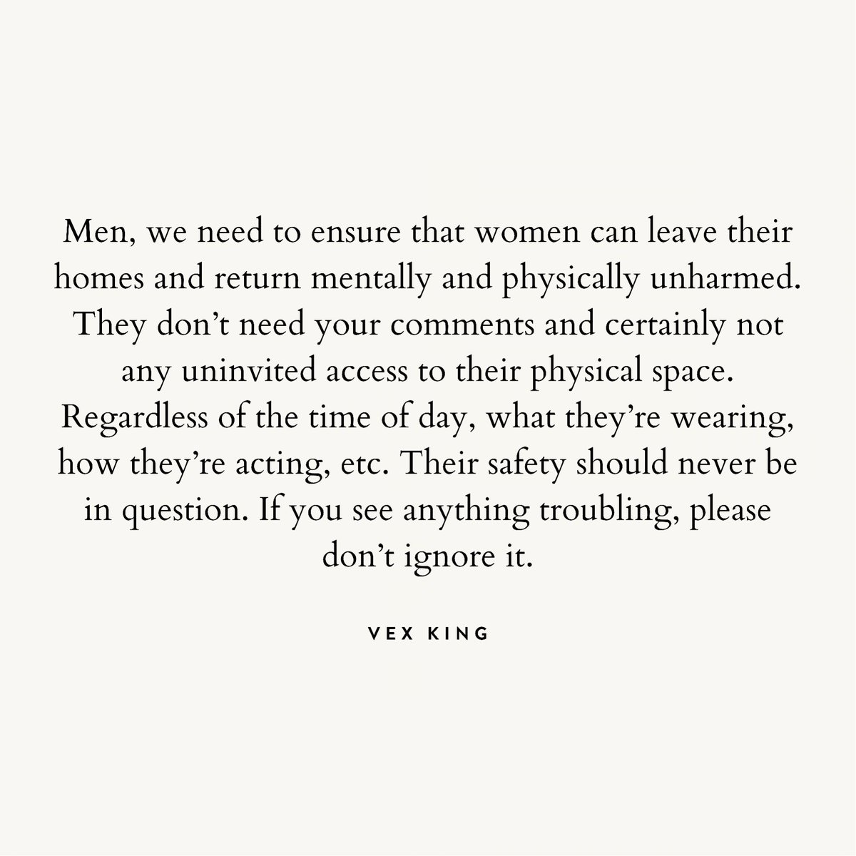 Men, we need to do better.