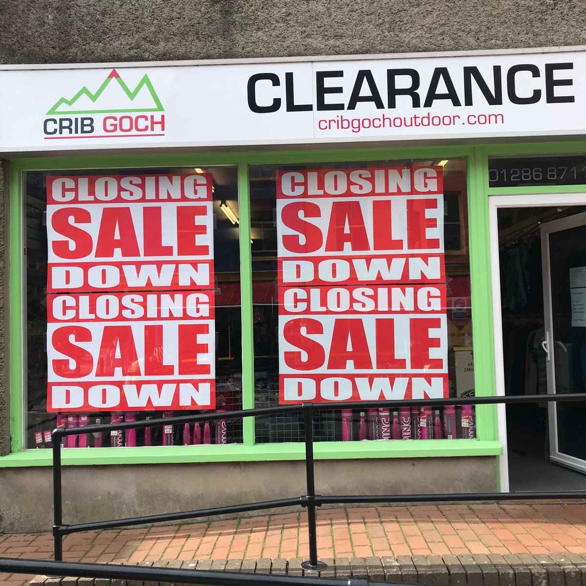 CribGochOutdoor's tweet photo. Closing down sale in the clearance shop. Boots, shoes, waterproof jackets and trousers, kids clothing, down jackets, running shoes... even socks! Everything must go. #Llanberis #outdoorshop #camping #hiking #running https://t.co/jti2qqlTap