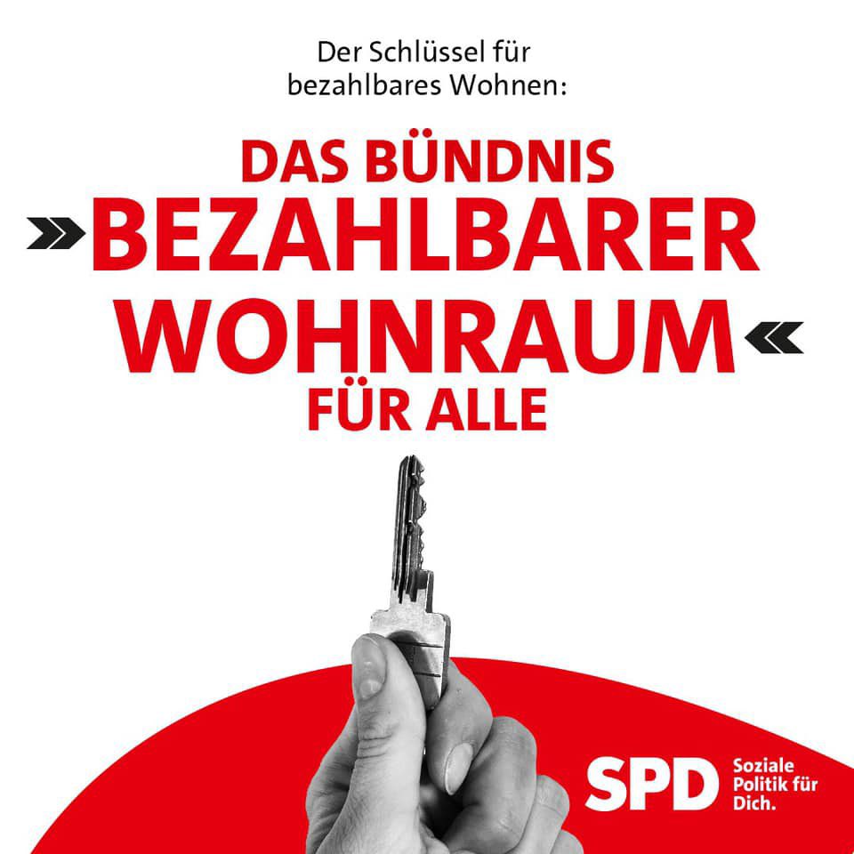 .<a href="/OlafScholz/">Olaf Scholz</a> gibt in Köln ein Versprechen ab: "Ich will ein Bündnis für das Wohnen schaffen, damit in diesem Land jedes Jahr 400.000 Wohnungen entstehen.“ #ScholzPacktDasAn