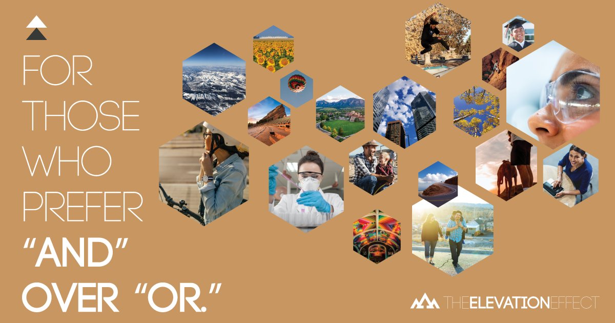 UpstateColorado's tweet photo. NoCo's industries exemplify what it means to come together to support one another, just as our communities do. Come learn how cross-industry ties in manufacturing and fabrication to food production, bioscience, ag, and more lend to innovation &amp; opportunity. #TheElevationEffect https://t.co/NKMAyIpCdx