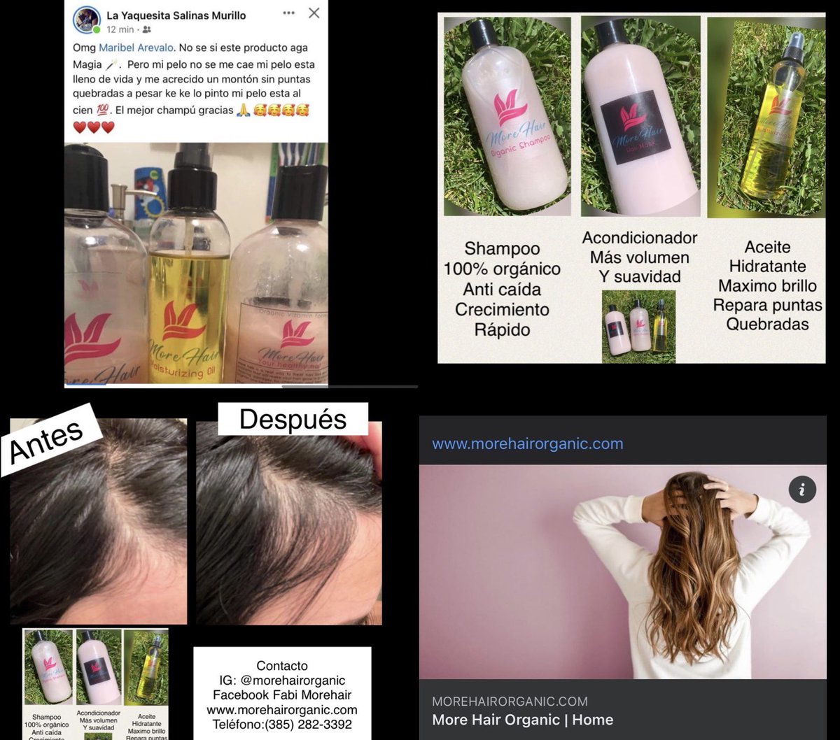 FabianaAngulo's tweet photo. Cabello largo y abundante sin caída ni calvicie en poco tiempo de uso 🤩😍✅ úsalo ya y para de sufrir por la caída y maltratado #hair #AppleEvent #HairTwitter https://t.co/RXc5SG2xKr