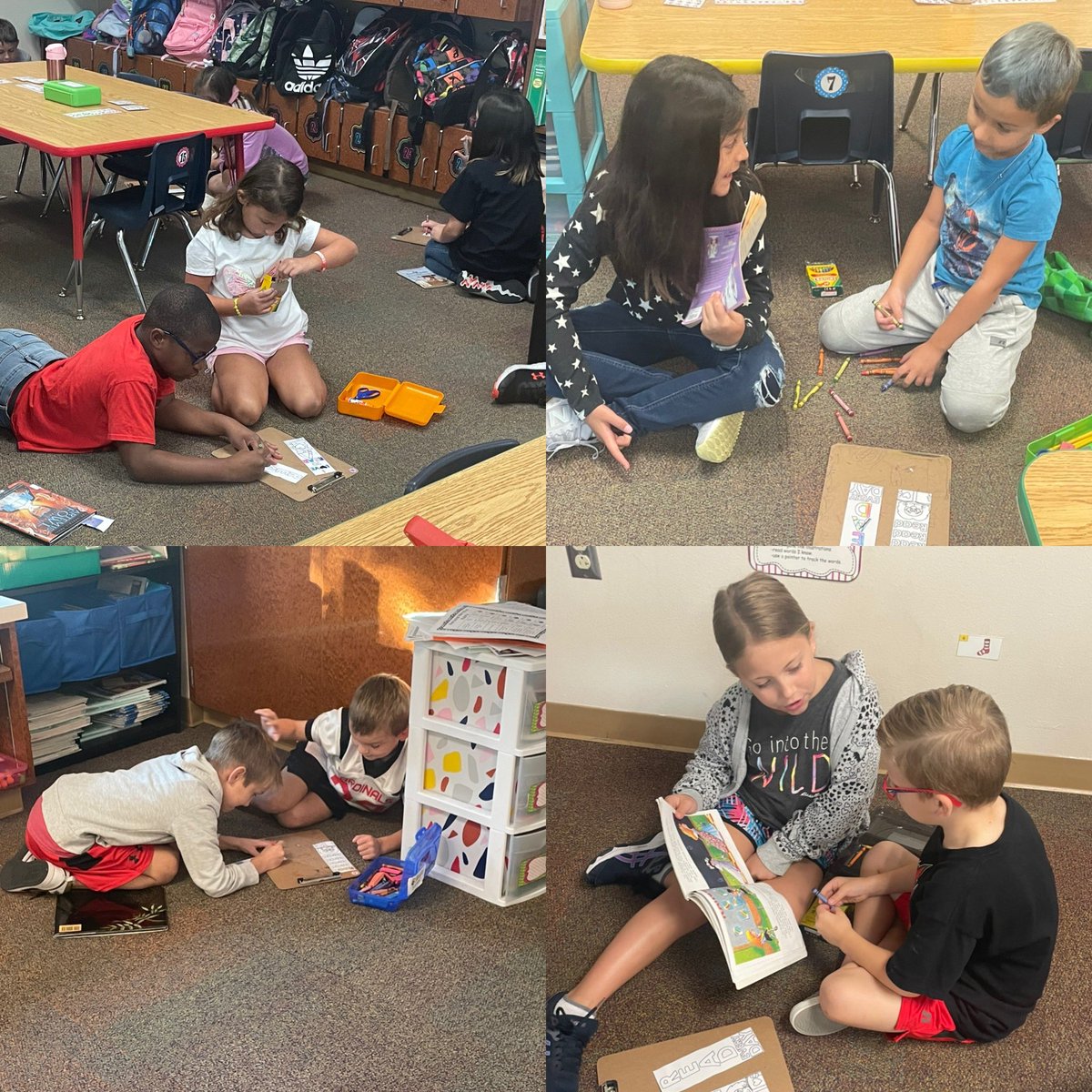 aMAESingReaders's tweet photo. “Mrs.Maes I loved book buddy day. We were able to make new friends.” -4th grade student #aMAESingReaders #HMEproud #MelissaSchools https://t.co/GKB3ByCWBK